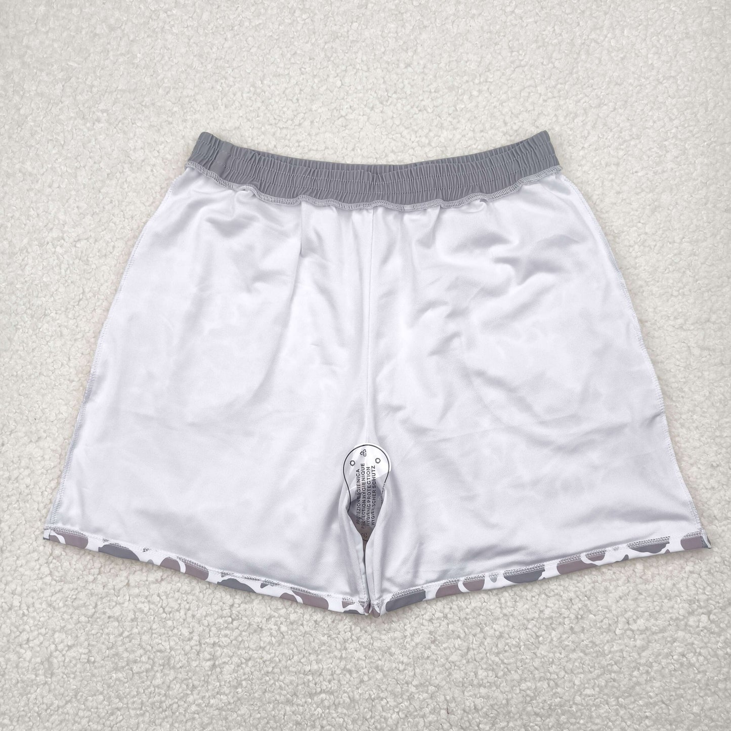 USA Shop Adult Men Gray Camo Bottom Trunk Shorts Swimwear