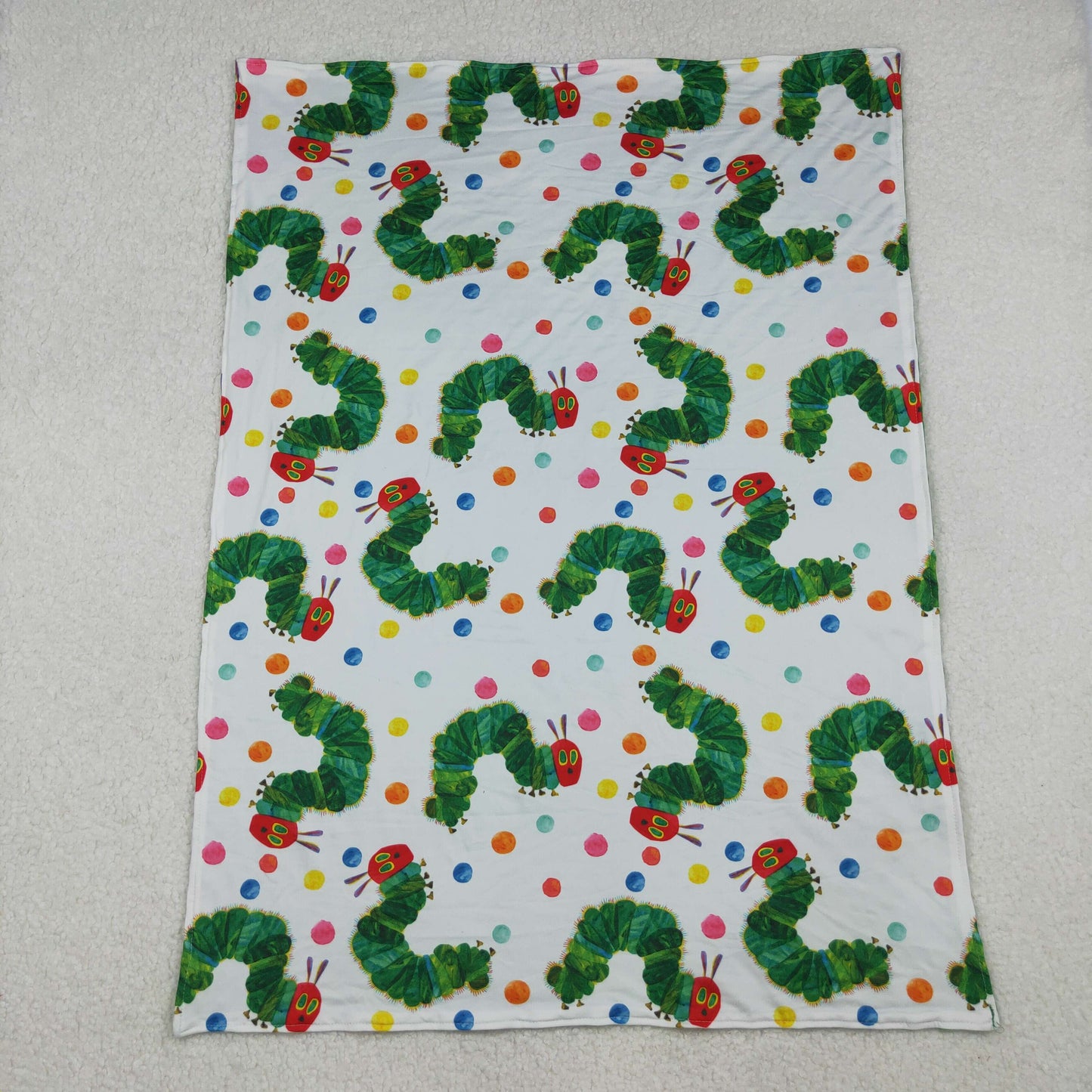 BL0202 Baby Girls Cute Caterpillar Blanket