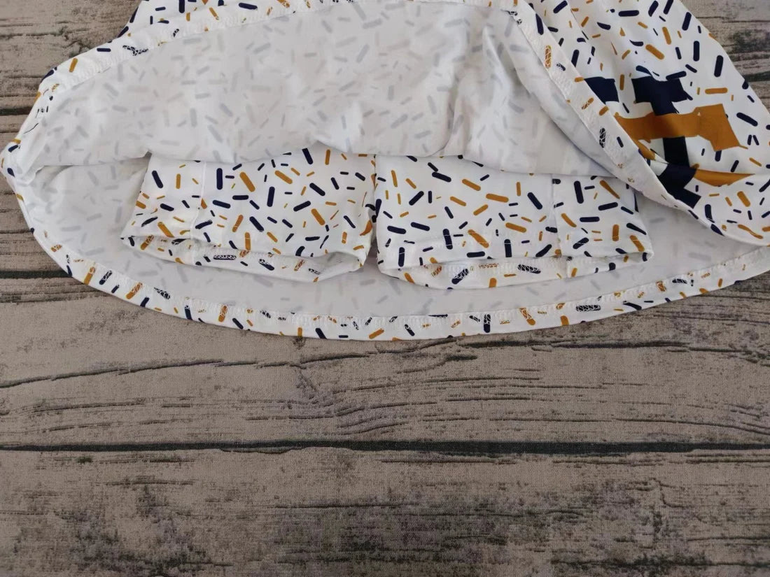 Preorder 5 MOQ Adult and Kids Football Team Ice Cream Skort