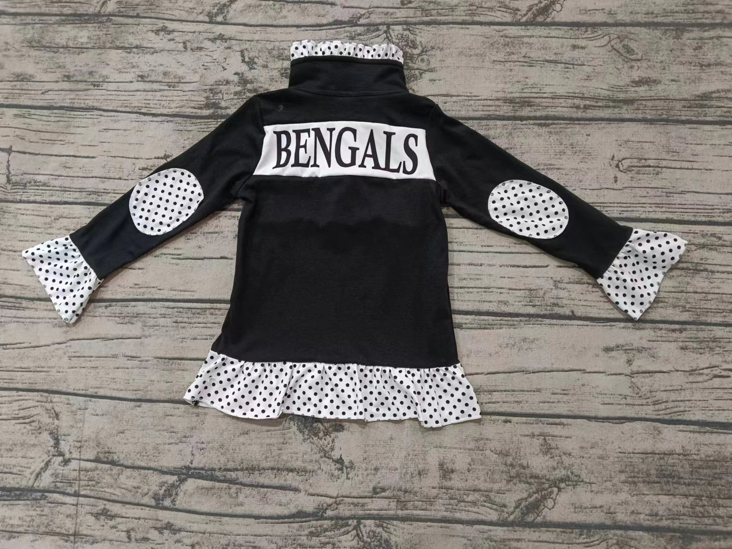 Baby Girls Sport Team Tiger Bengaks Pullover Top 5 MOQ Preorder