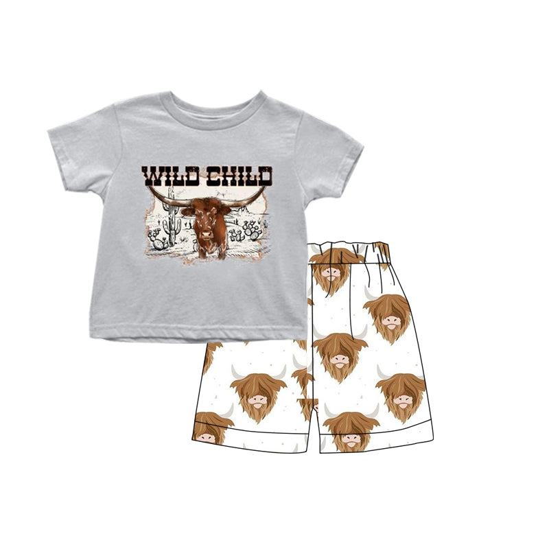 BSSO0004 Boys Wild Child Heifer Summer Set