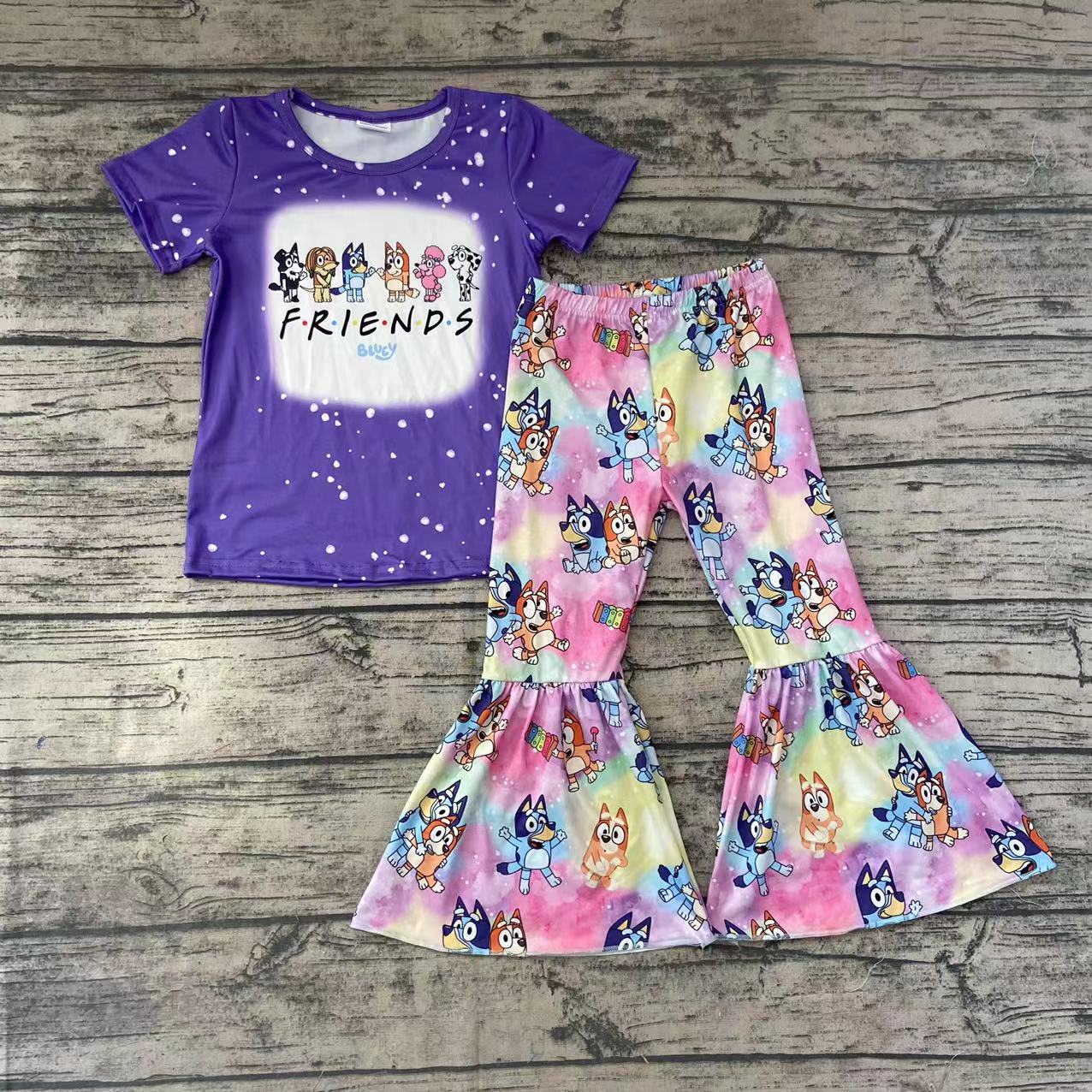 Kids Girls Friends Outfit