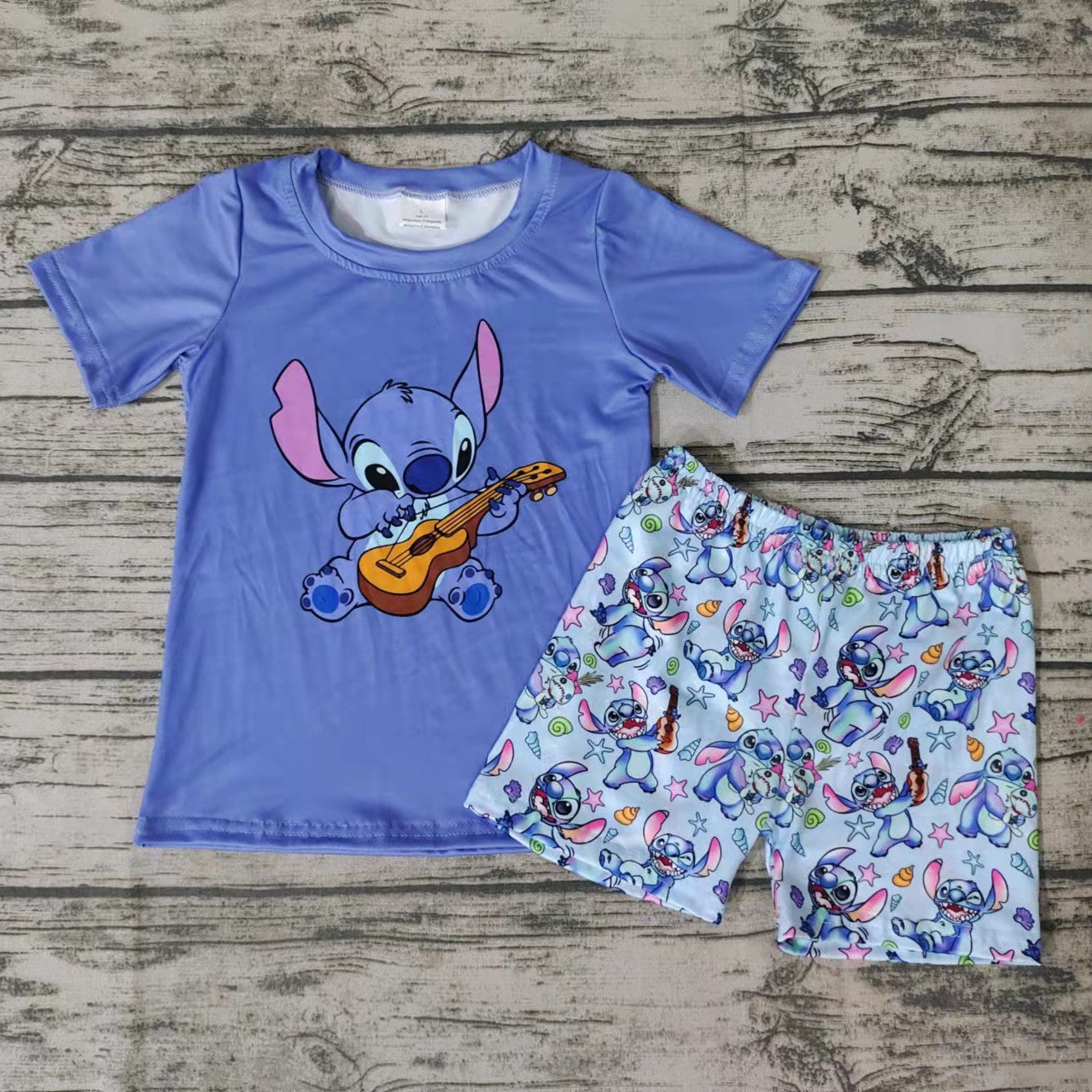Boys Summer Cartoon Outfit