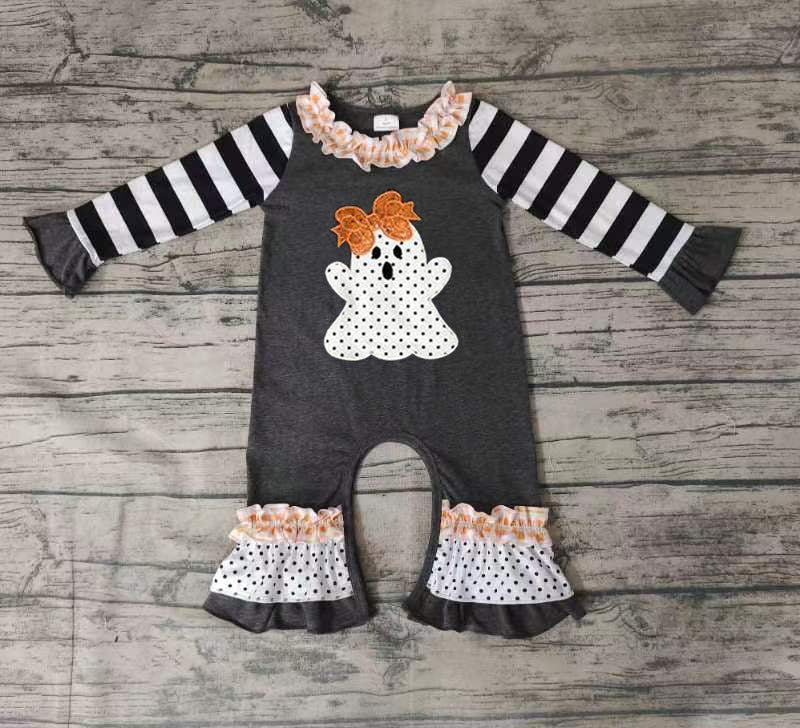 Cute Baby Girls Halloween Romper