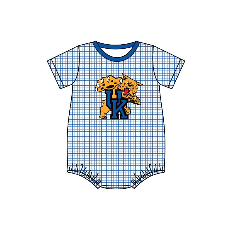 Baby Boys UK Team Tigerh Short Sleeve Rompers preorder 5 MOQ