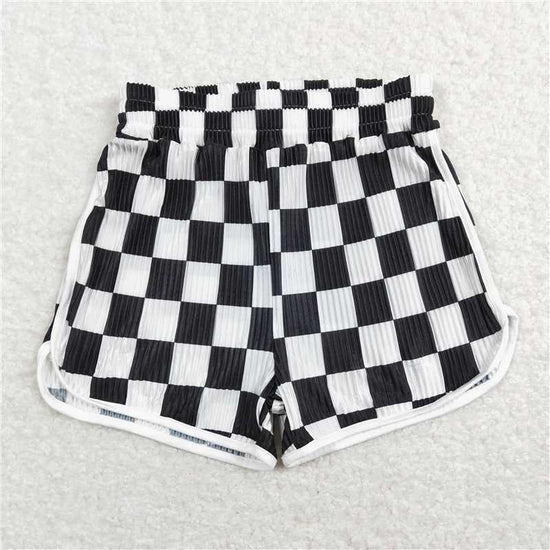 Tiny Teenrger Black Checked Shorts Set
