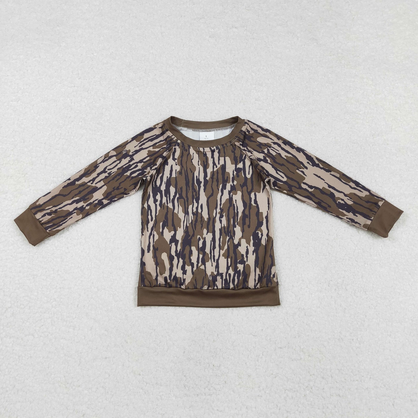 Toddler Baby Boys Bottomland Camo Long Sleeve Top