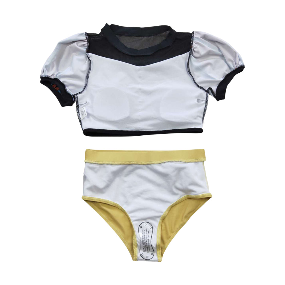 S0131 Baby Girls Summer Princess Swimsuit