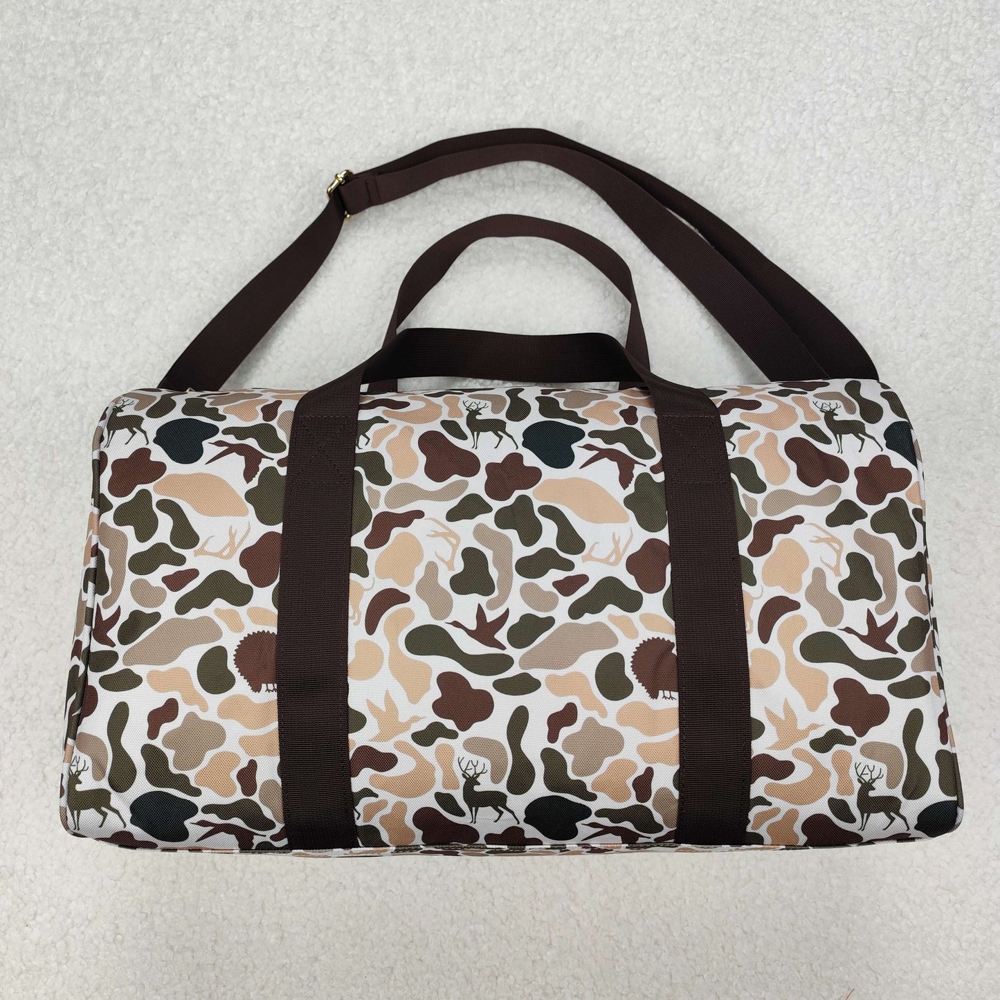 Adult Ducks Camouflage Hunting Duffel Gym Bags