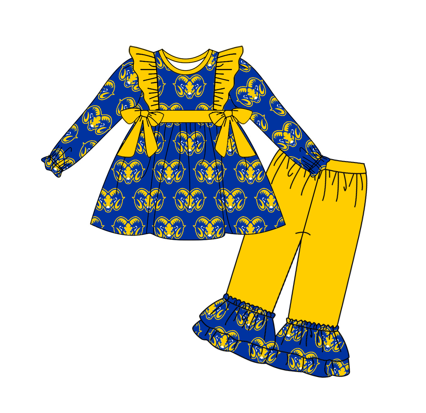Baby Girls Sport Team Lakeside Pants Set Deadline:16th Aug