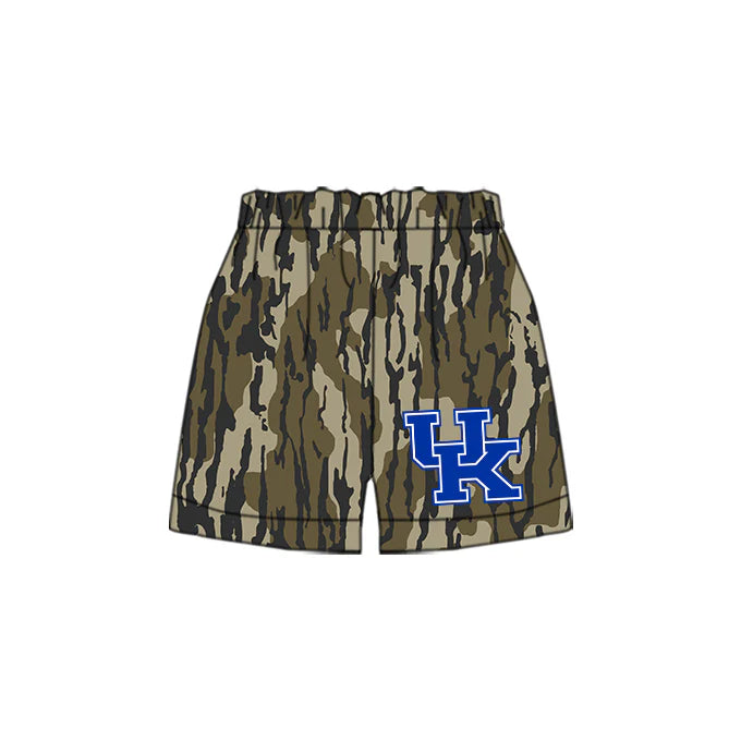 Preorder 5 MOQ Baby Boys Bottomland Camouflage UK Team Sports Shorts