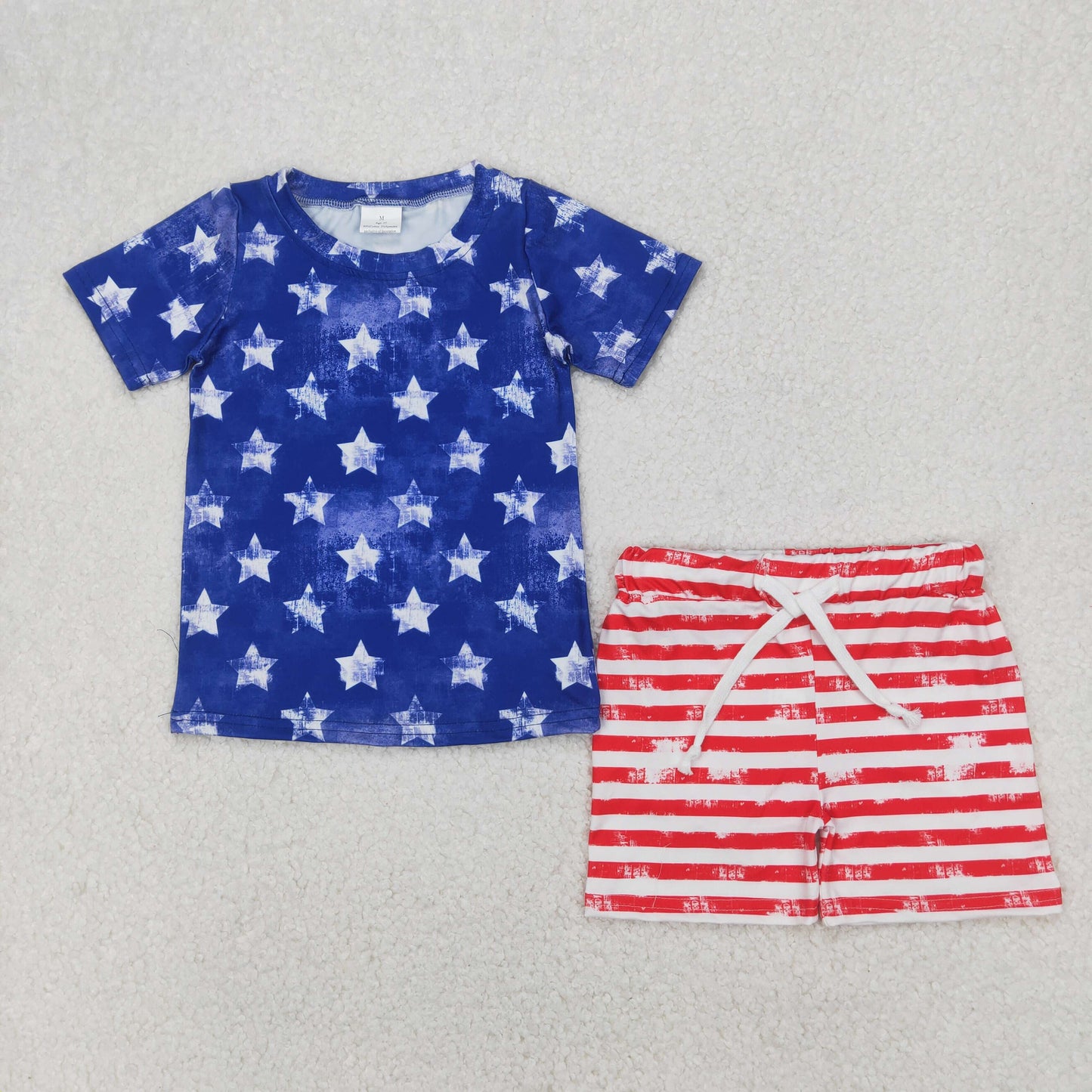 Baby Boys Summer July 4th Shorts Outfit