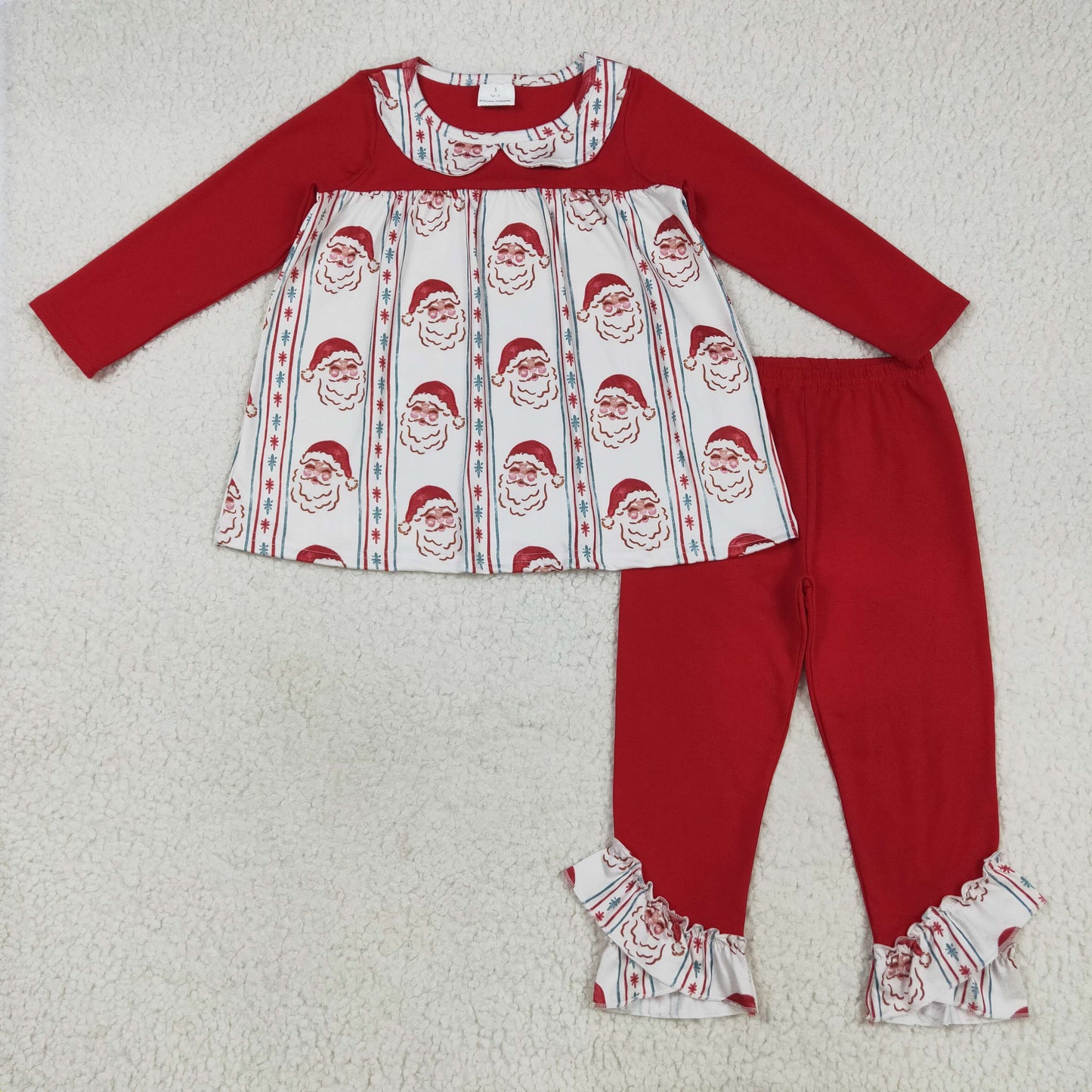 GLP2500 Kids Girls Christmas Santa Outfit