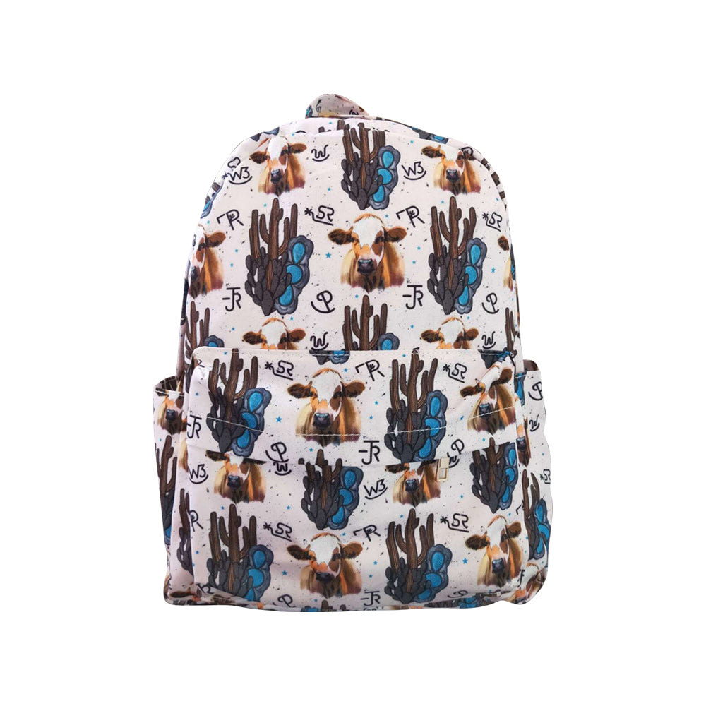 BA0067 Kids Size Western Cactus Packback Bag