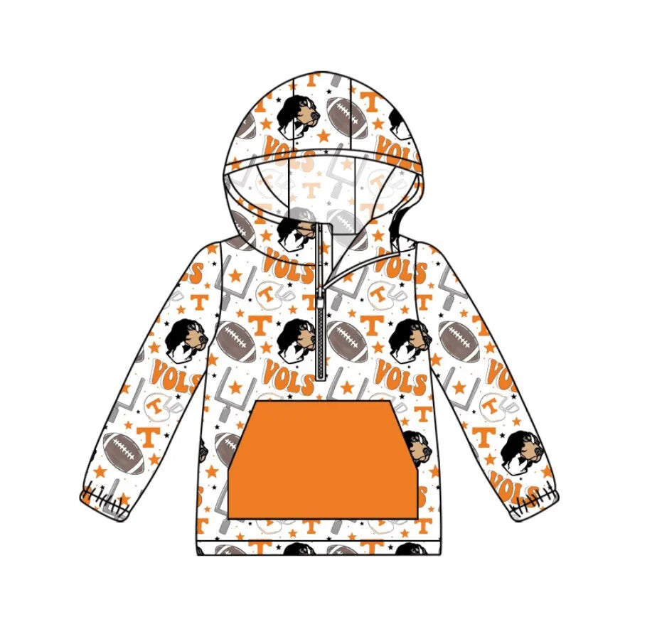 Baby Boys Sport Team Vols Hoodie Top Preorder 3 MOQ