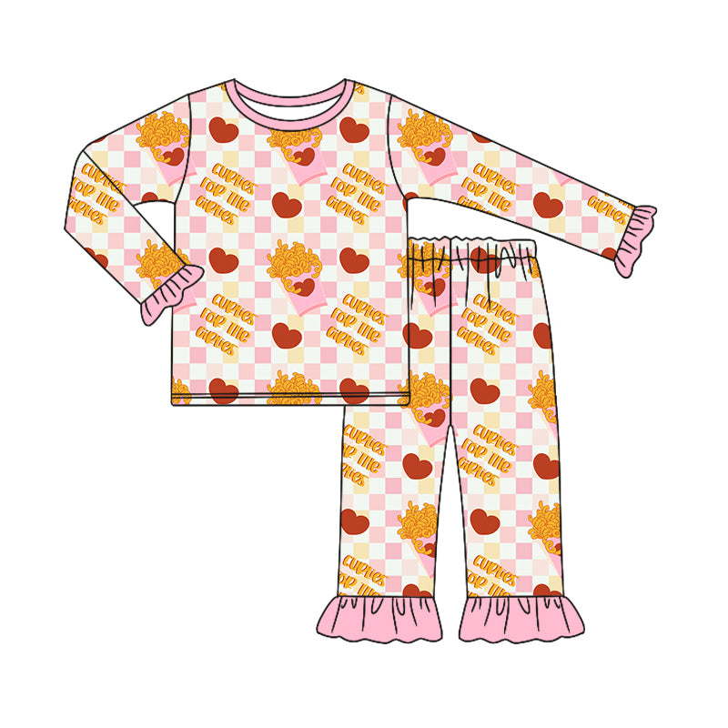 Baby Girls Pajama Outfit Curlies Before Girlies 5 MOQ Preorder
