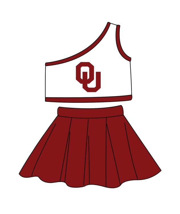 Sport Team OU Girls Skirt Set ,Deadline Time : 30th July