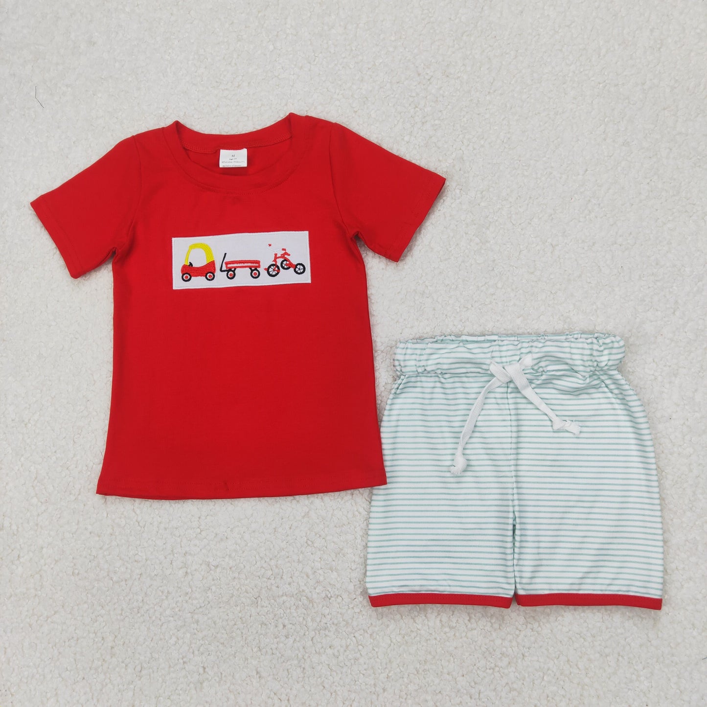 BSSO1432 Baby Boys Summer Shorts Set