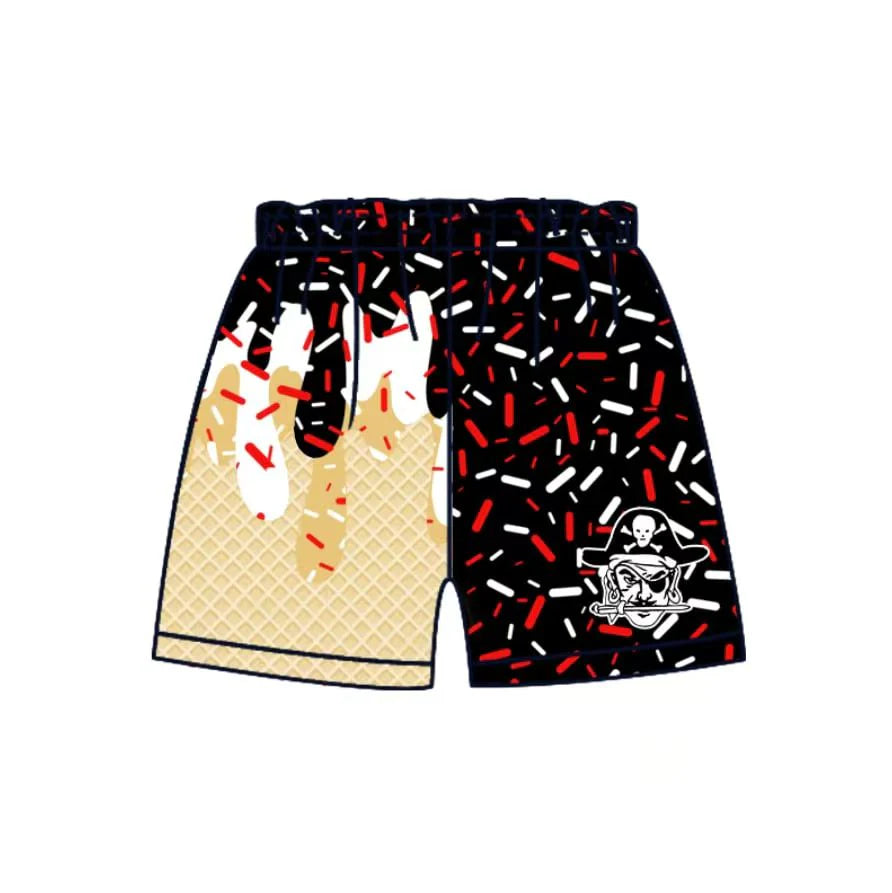 Preorder 5 MOQ Baby Boys Footballs Team Ice Cream Shorts