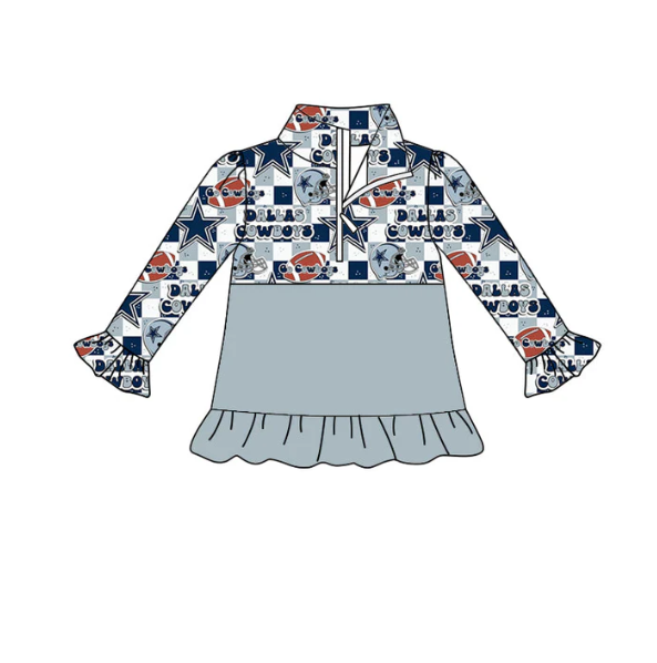 Baby Girls Sport Team Cowboys Pullover Top Deadline :23 th Sept