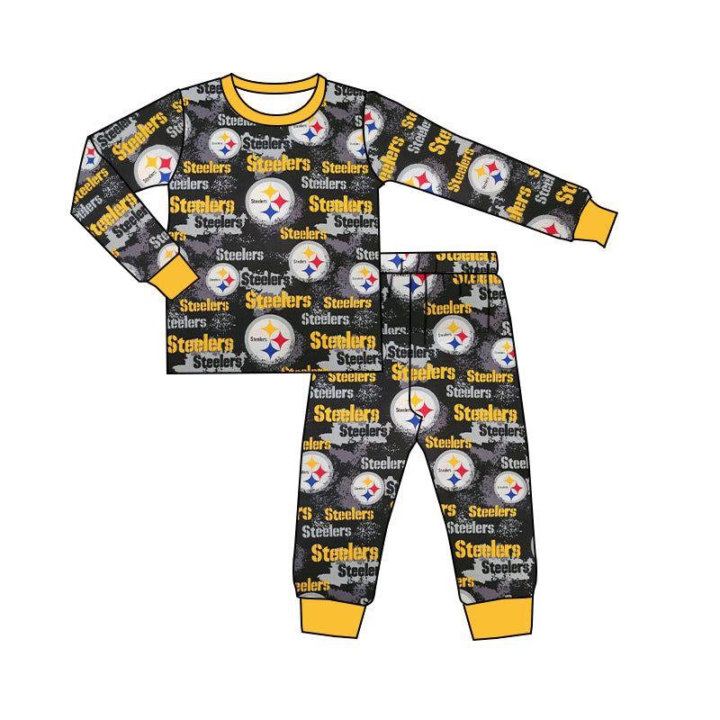 Steelers Boys Sport Team Pajama Set Dealine Time : 5th Aug
