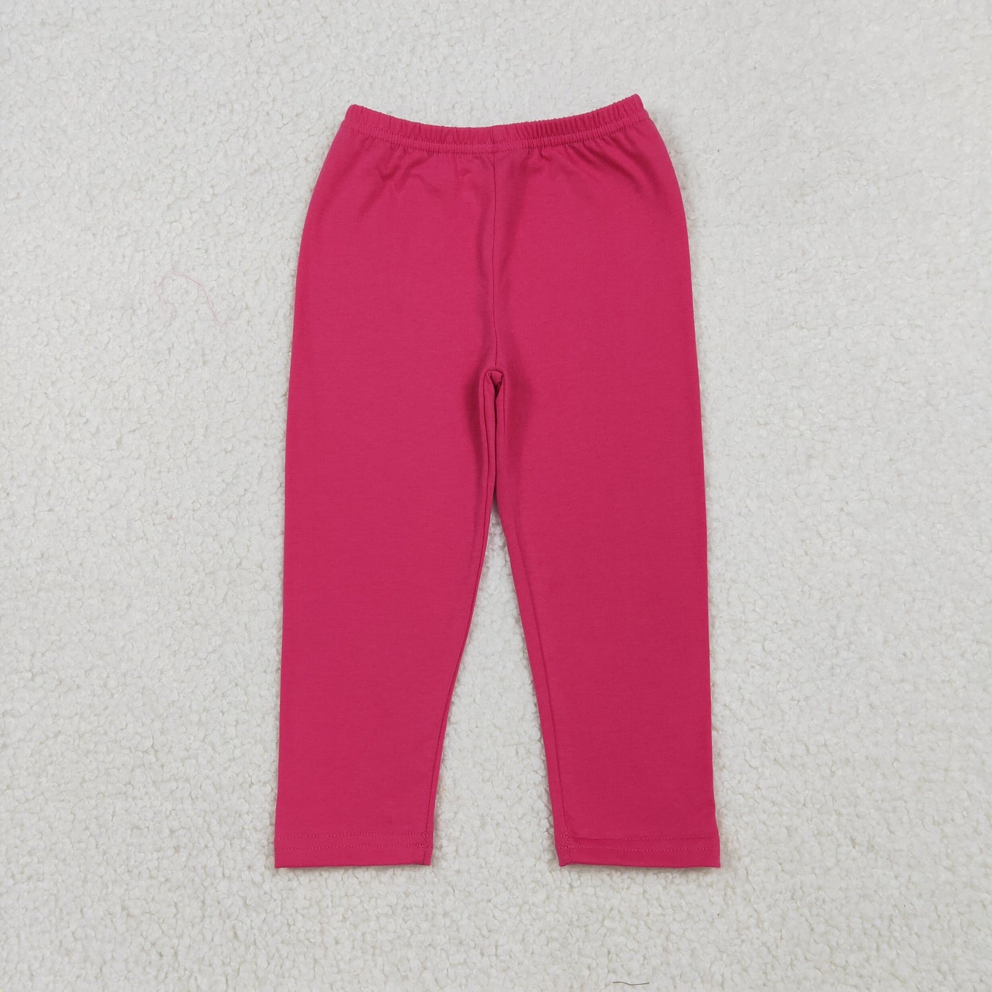 P0958 Baby Girls Hot Pink Cotton Leggings