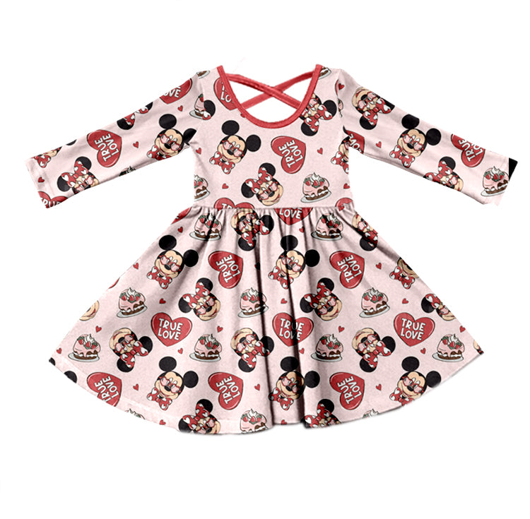 Baby Girls True Lvoe Cartoon Dress 5 MOQ Preorder