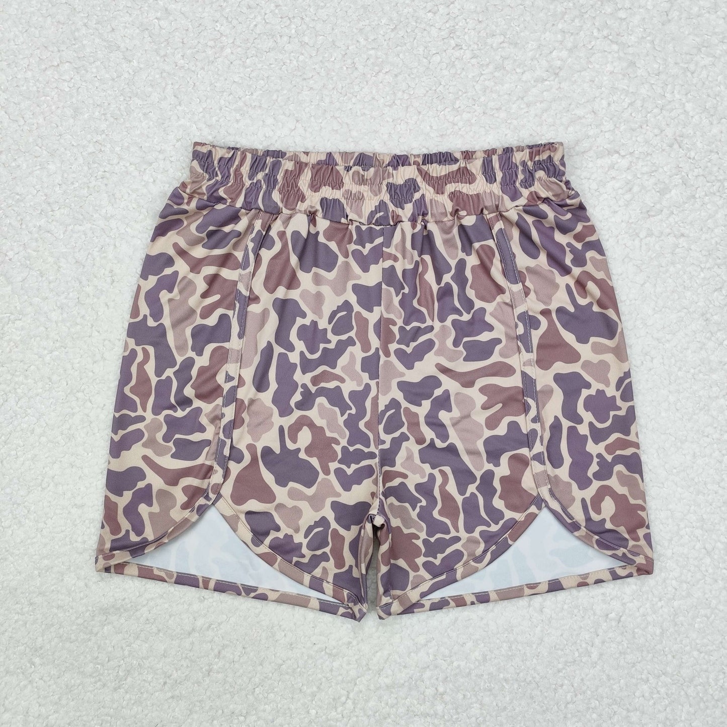 Adult Size Khaki Camo Women Shorts