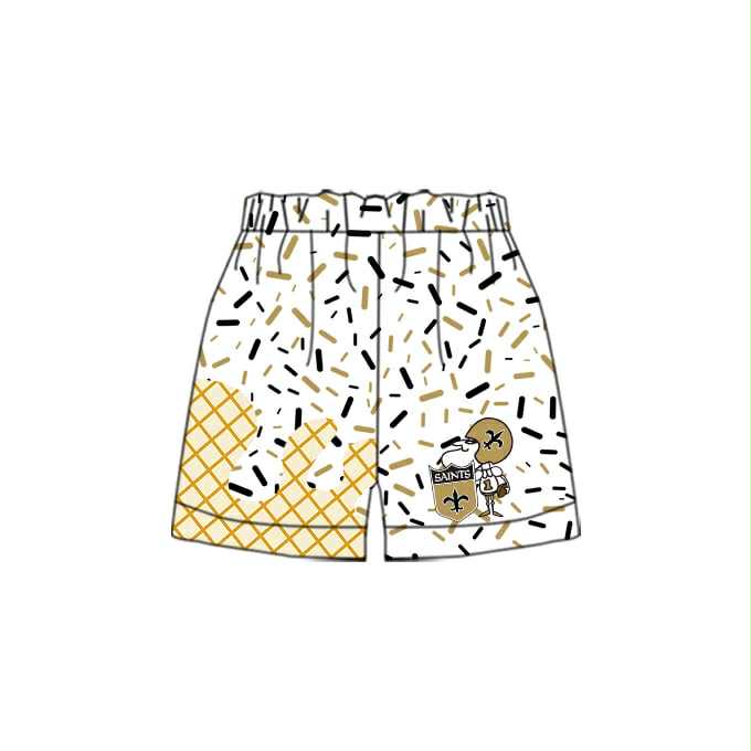 Preorder 5 MOQ,Baby Boys Football Team saints Eagles Sports Shorts