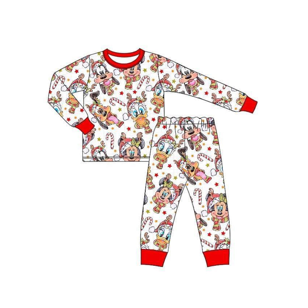 Baby Boys Christmas Cartoon Pajama Set Dealine Time : 5th Aug