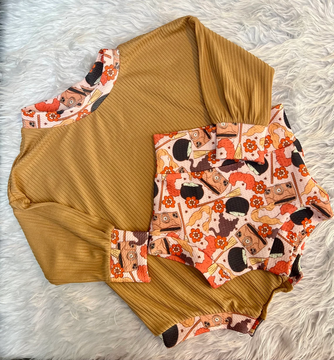 3 MOQ Newborn Baby Girls Halloween Witch Bummie Set Pre-order