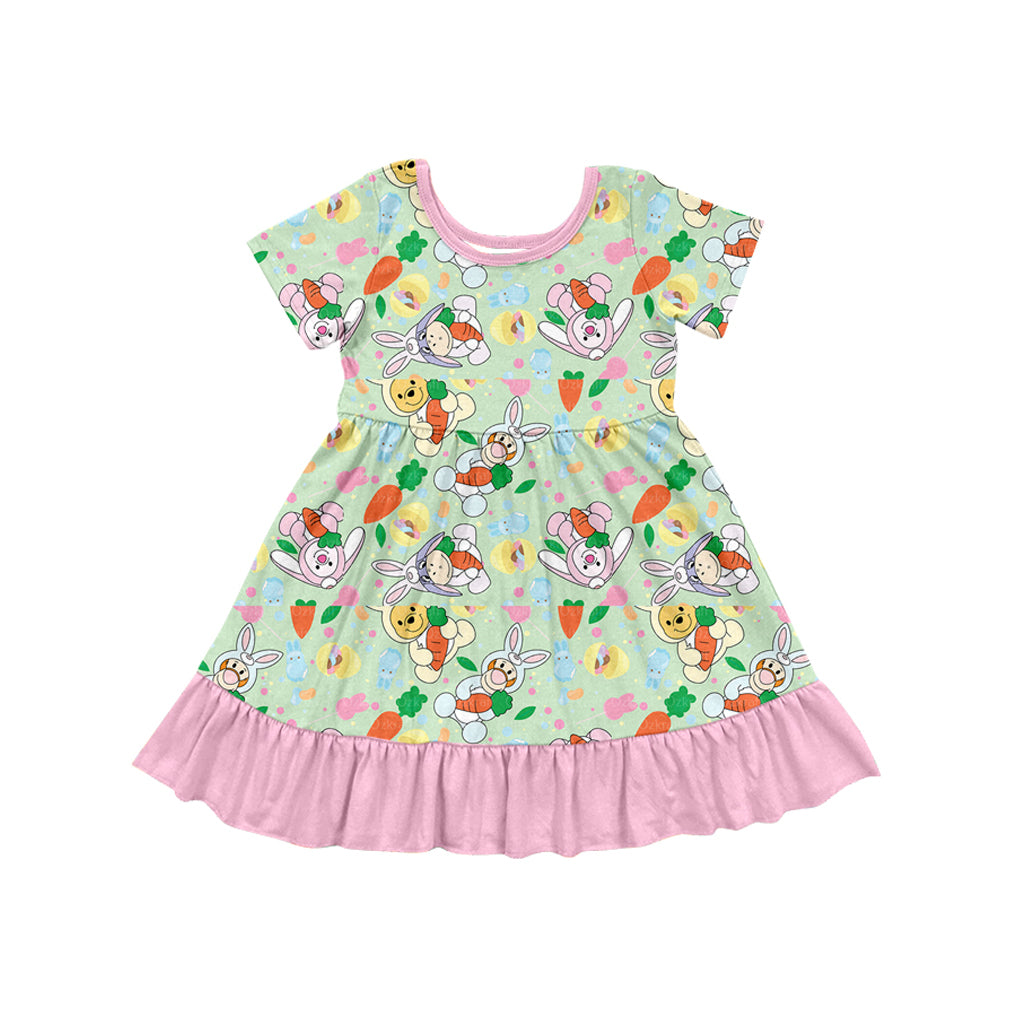 Baby Girls Easter Short Sleeve Dress Best Friends 5 MOQ Preorder