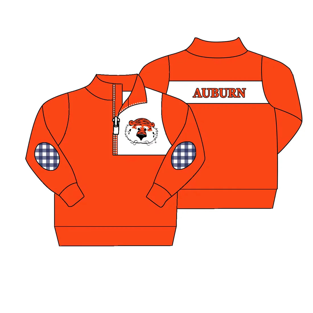 Baby Boys Sport Team Auburn Pullover Top Preorder 3 MOQ