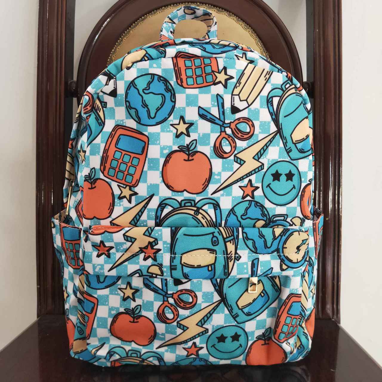 BA0071 Kids Back to School Apple Bags