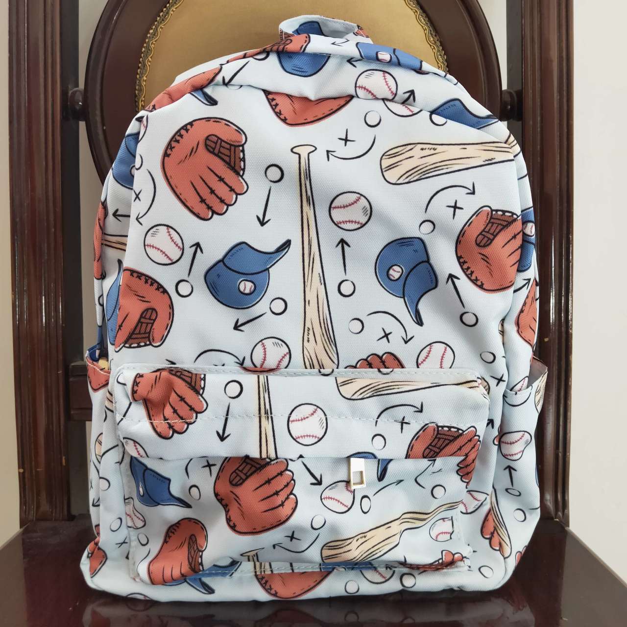 BA0075 Kids Baseball Backpack Bag