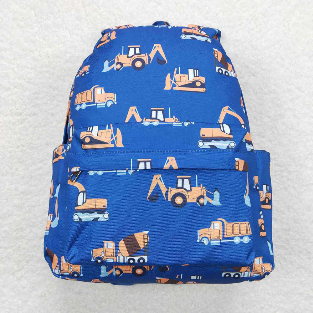 USA Shop Baby Kids Boys Navy Construction Backpack Back Bags