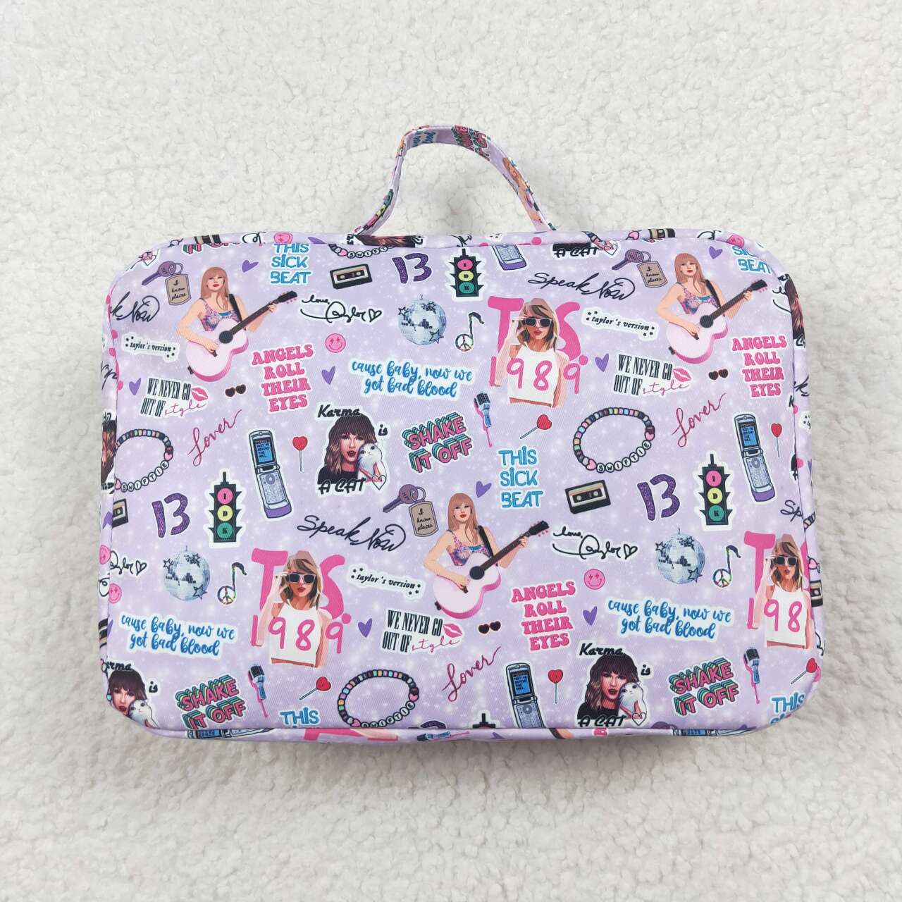BA0229 Student Girls School 1989 TS Singer Lunch Boxes Bag