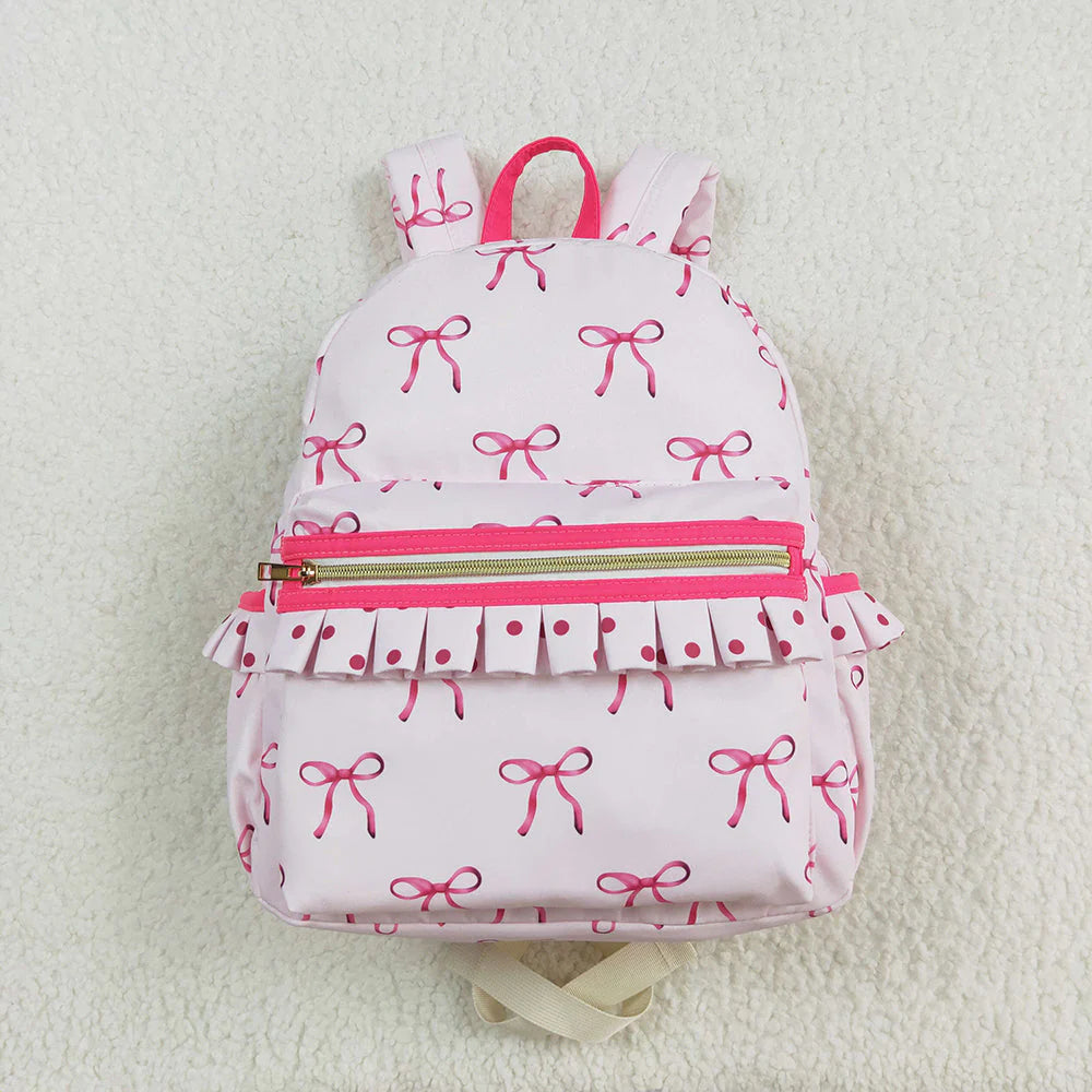 USA Shop Baby Kids Children Pink Bow Backpack Bags