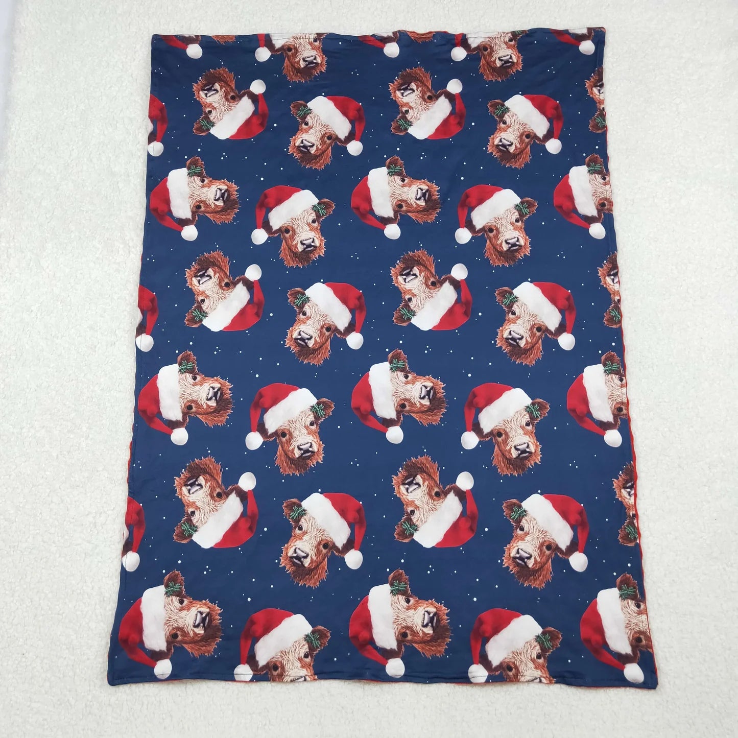 Baby Kids Toddler Christmas Soft Blanket