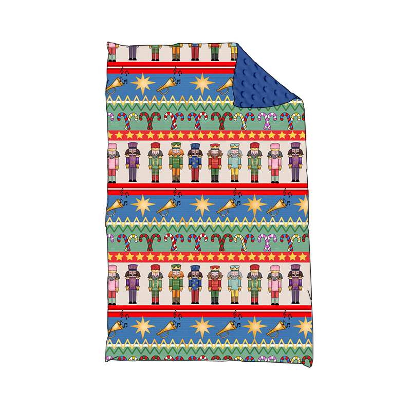 Baby Girls Christmas Nutcracker Blanket Pre-order