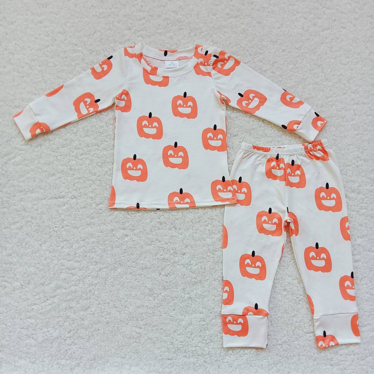 BLP0244 Halloween Pumpkin Pajamas Set