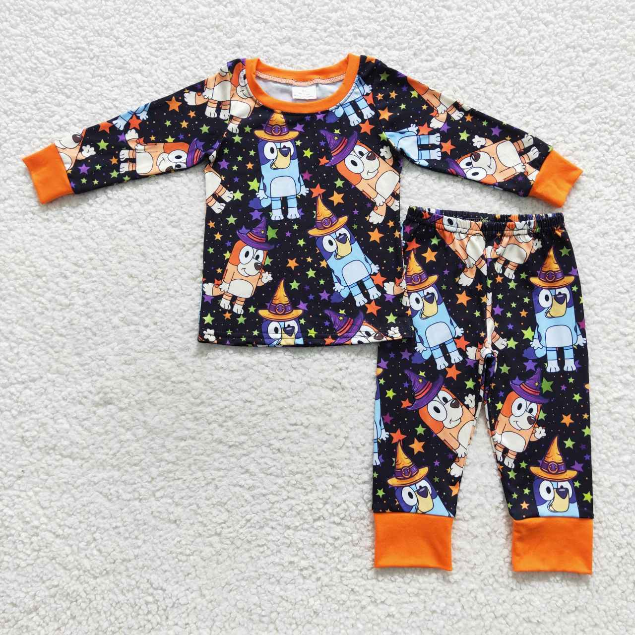 BLP0273 Boys Cartoon Dog Halloween Pajamas Set