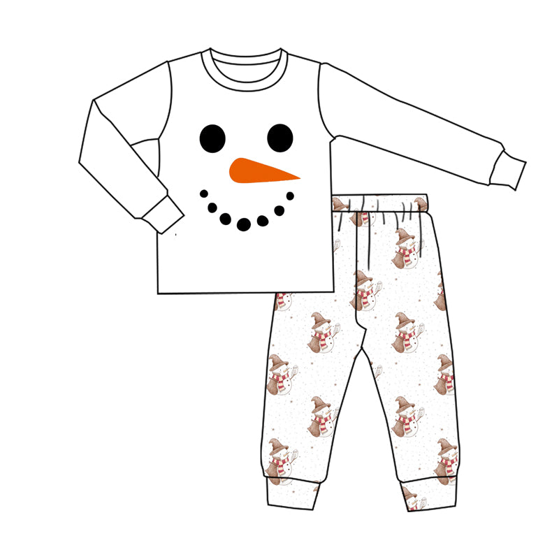 BLP1278 Adult Men Christmas Snowmen Pajama Set Preorder