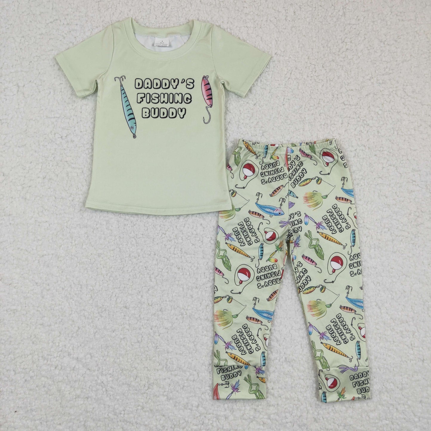 Baby Boys Carrots Top Pant Easter Pajamas Set