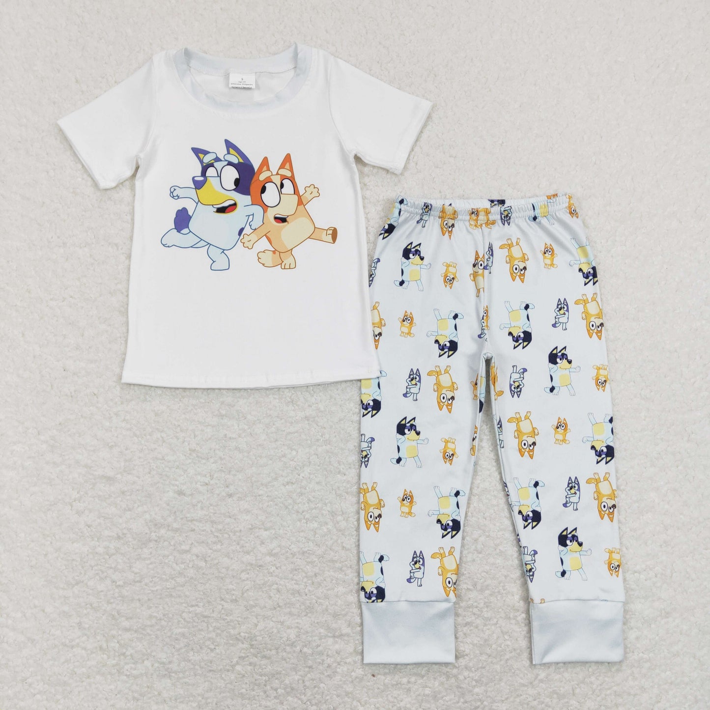 BSPO0265 Baby Boys Cartoon Dog Outfit