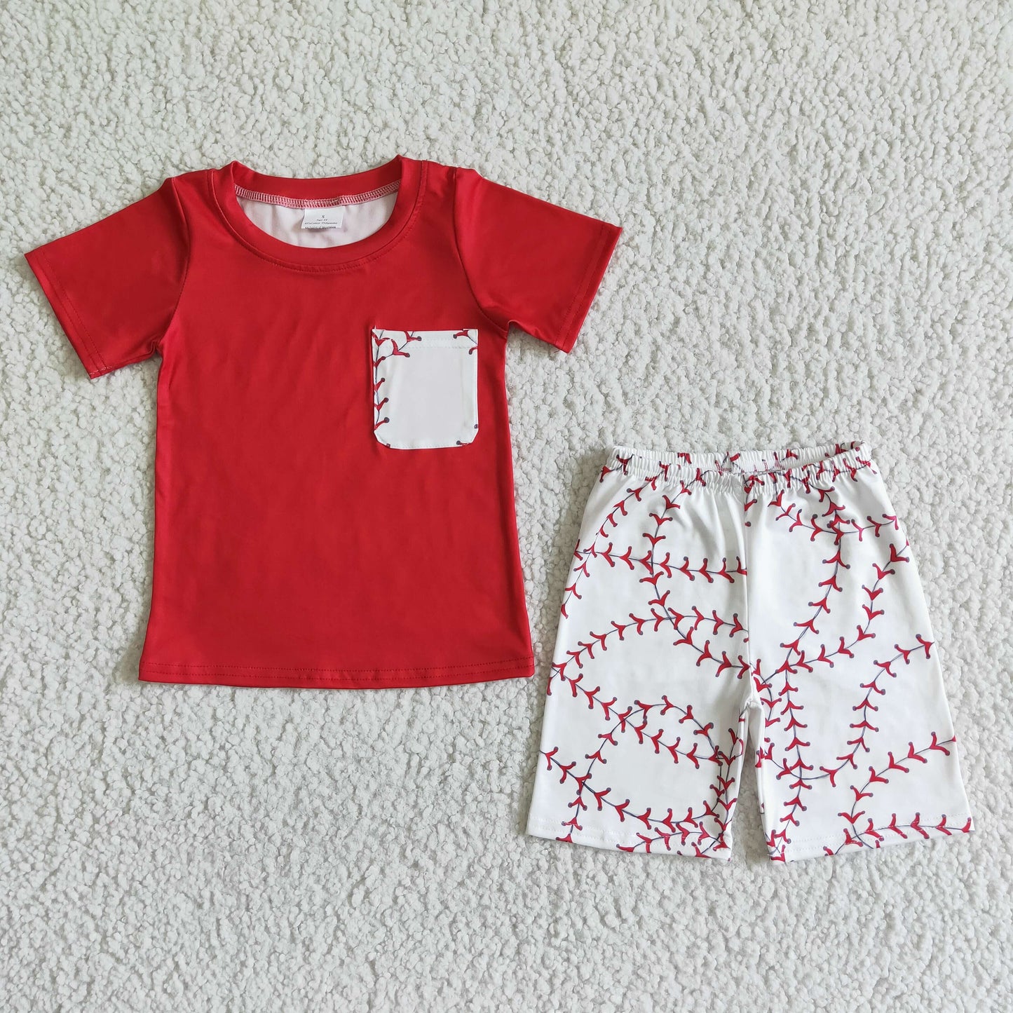 BSSO0022 Boys Summer Baseball Outfit