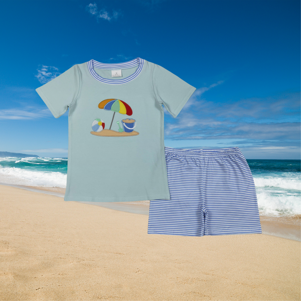 Baby Boys Summer Beach Shorts Outfit