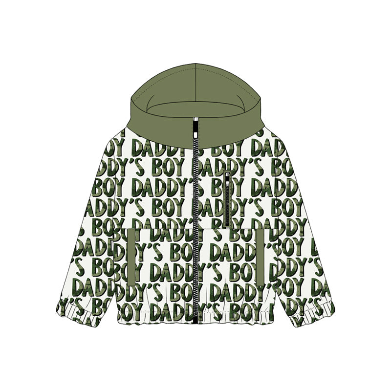 BT1569 Daddy's Boy Zip Jacket Preorder