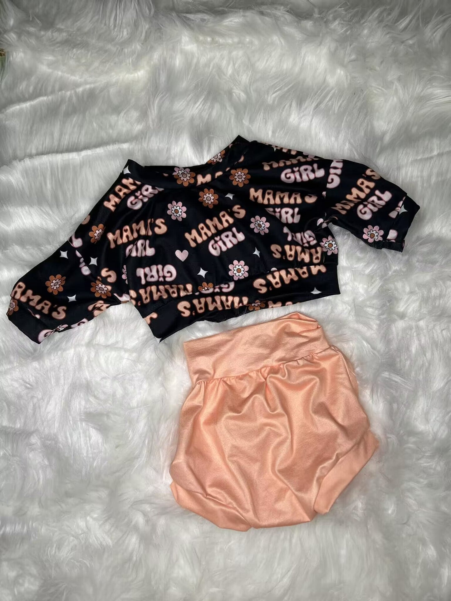 Preorder GBO0174 Mama's Girl Bummie Set