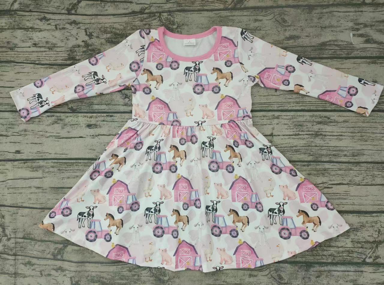Kids Girls Farm Animal Dress ON SALE